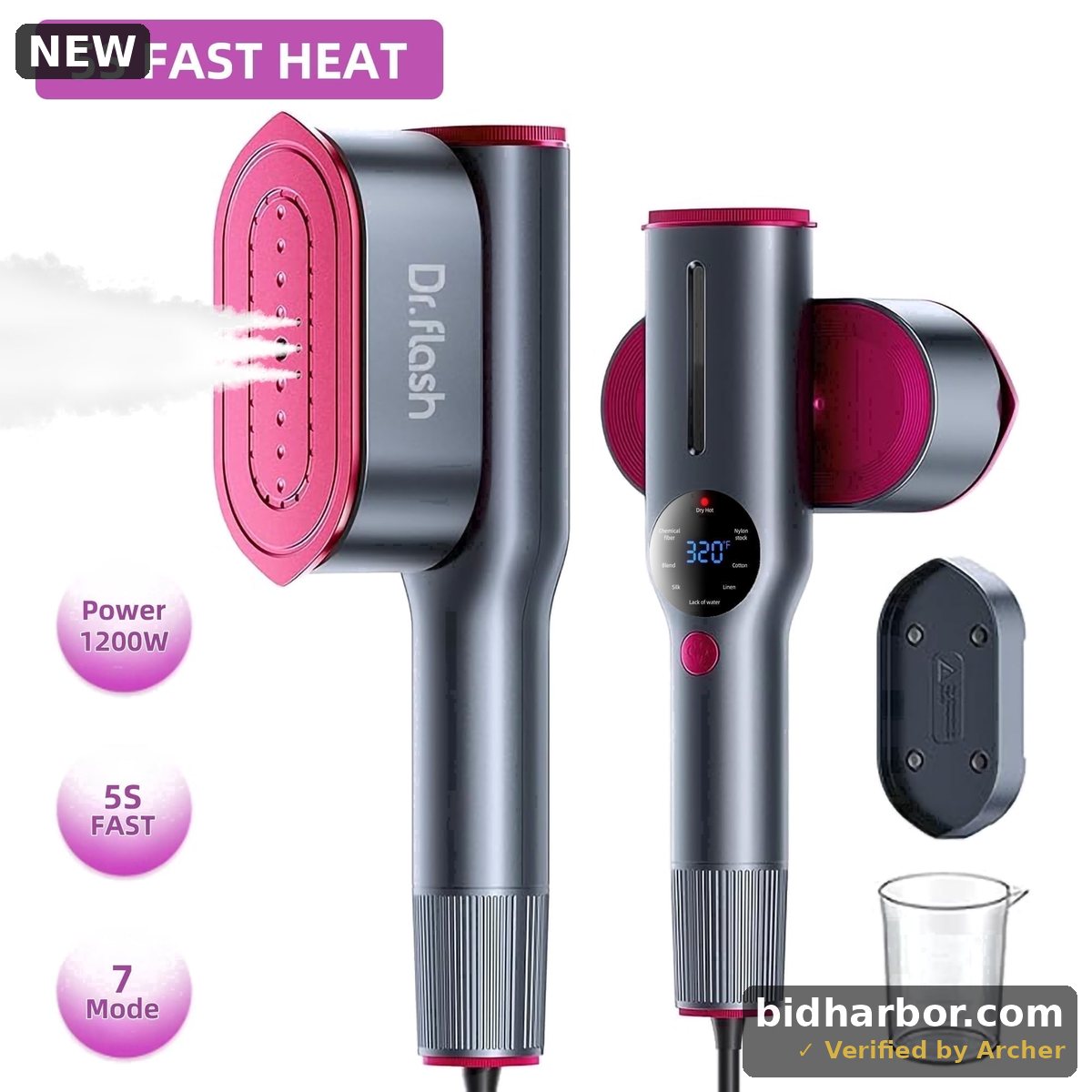 Dr. Flash G5 Handheld Garment Steamer