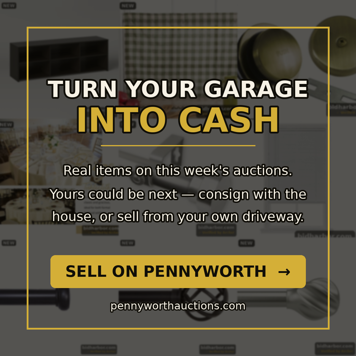 💰 Sell on Pennyworth — your items, our bidders, every night