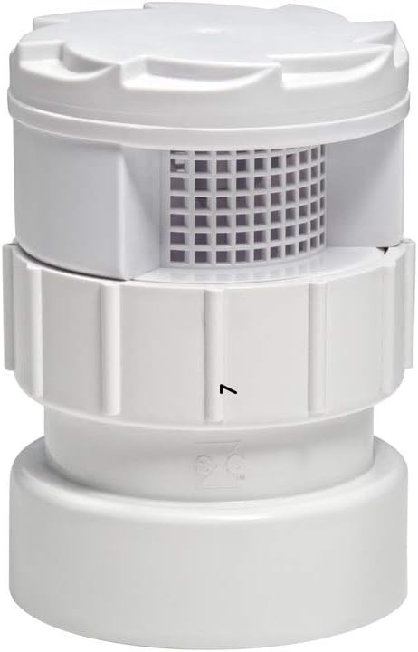 Sioux Chief Manufacturing TurboVent 250 Series Schedule 40 1-1/2 in. Hub x 2 in. Dia. Hub PVC Air Admittance Valve