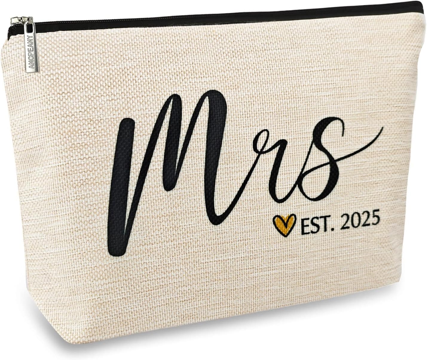 Wedding Bridal Shower Gifts for Bride To Be 2025, Future Mrs Makeup Bag, Bachelorette Party favors Accessories, Wifey Engagement Gifts for Women, Small Cosmetic Travel Pouch