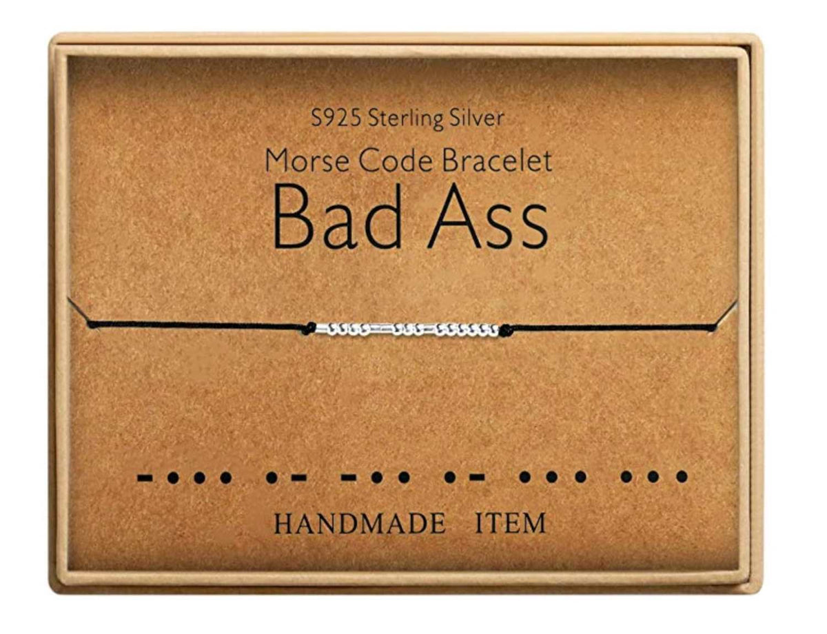 Bad Ass Morse Code Bracelet