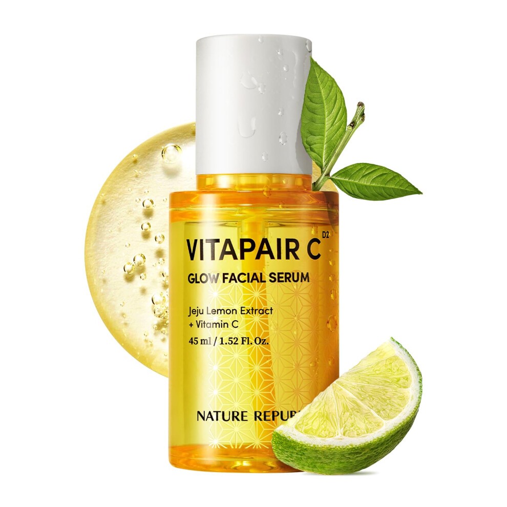 Vitapair C Glow Facial Serum - Vitamin Skin Care Korean Face Products for Hydrating Beauty Women Moisturizer Dry Serums Sensitive