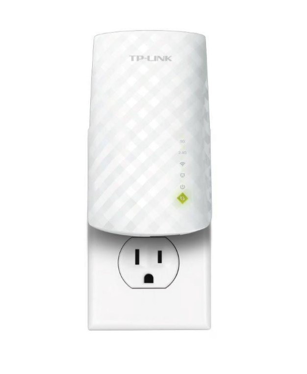 TP-Link WiFi Extender — Dual-Band, Ethernet Port