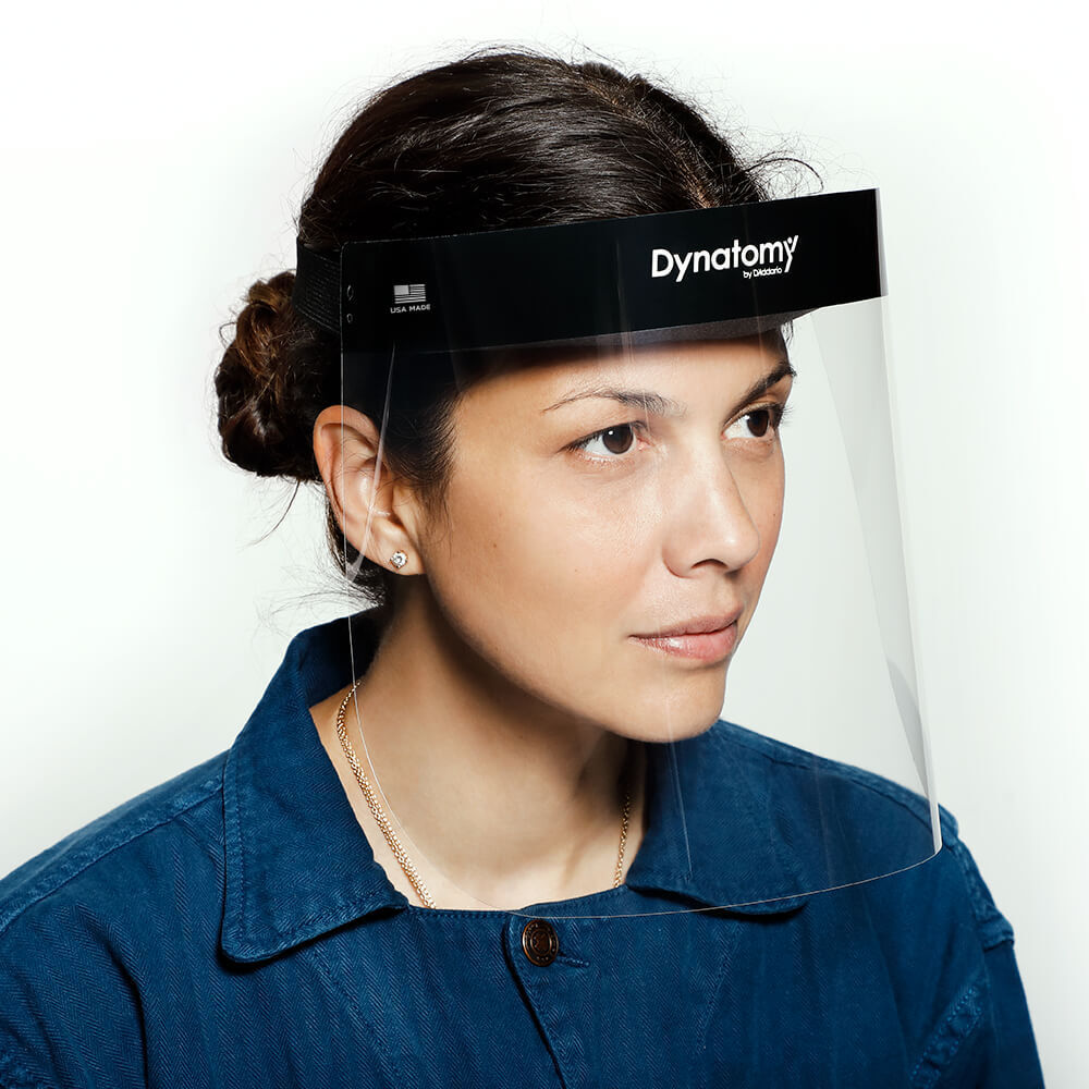 Dynatomy Full Coverage Face Shields DFSM-1-10 — 10-Pack