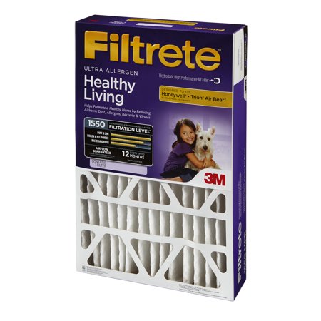 Filtrete 16 in. x 25 in. x 4 in. MERV 12 Pleated Allergen Air Filter – Single Filter