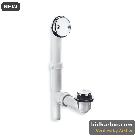 Danco 1-1/2 in. D Polished Chrome Plastic Tub Drain Kit