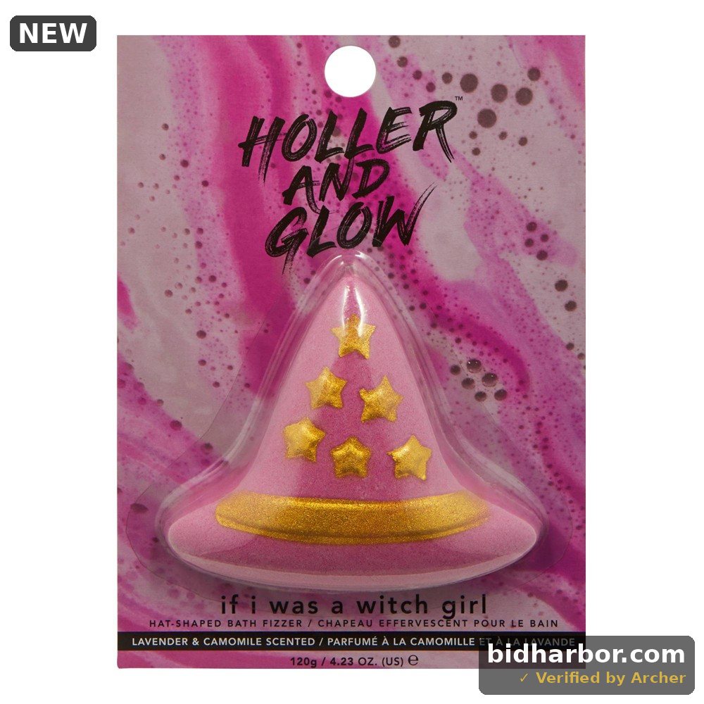 Holler and Glow Bath Bomb - Witch Hat - 4.4oz - Pack of 2