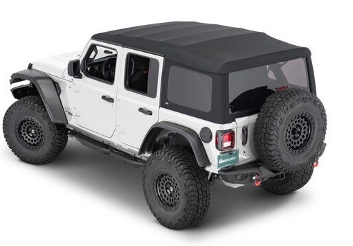 Complete Soft Top Assembly for 4-Door Jeep Wrangler JL Unlimited — Like New