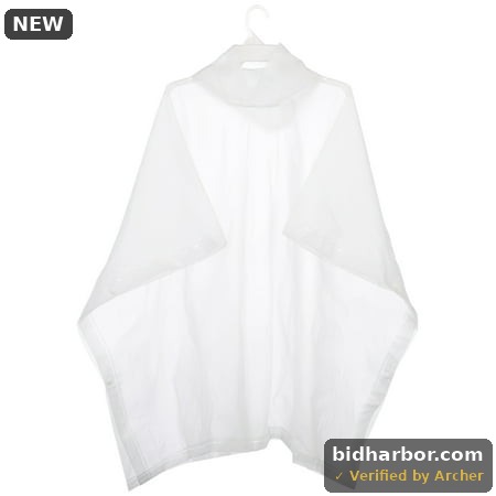 Totes Children S Rain Poncho  Lightweight  Reusable  and  Packable Clear