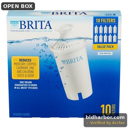 Brita Replacement Water Filters  10-pack - Pack of 10