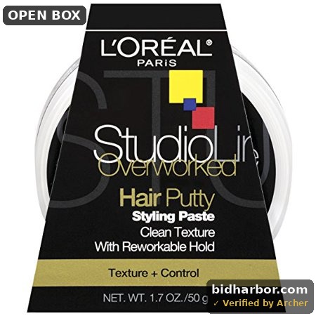 L'oreal, LOreal Studio Line Overworked Hair Putty, 1.7 Oz