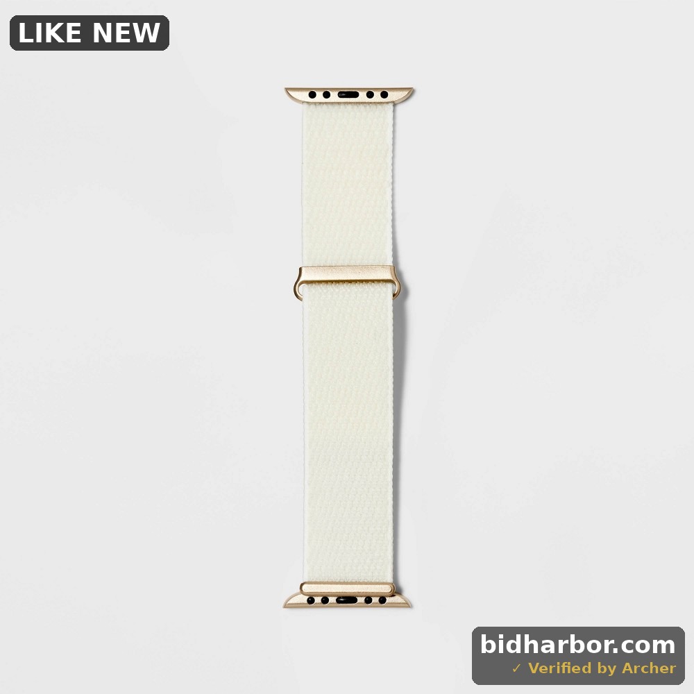All in Motion for Apple Watch Nylon Band 135mm to 195mm - White
