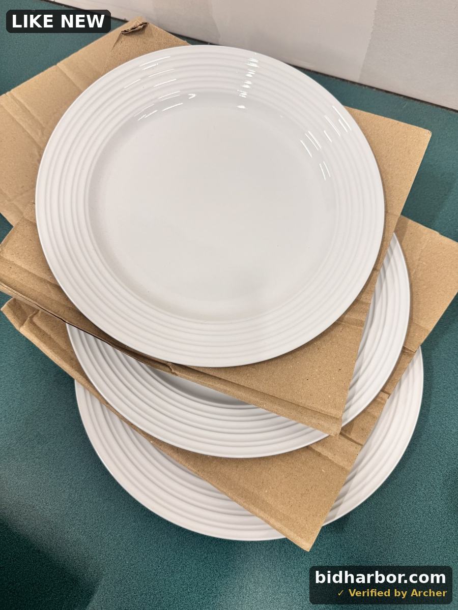 3 Pack Better Homes & Gardens 11" Dinner Plates