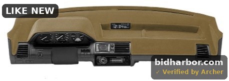 CDCP12AC006 Custom Tailored Polycarpet Dashboard Covers for 1991-1992 Acura NSX, Beige