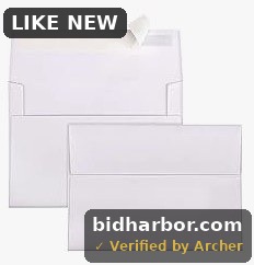 RINRDA 4x6 White Envelopes For Invitation, A6 envelope 4.75 x 6.5 inch, 4X6 Envelopes for A6 cards,Self Seal envelopes for weddings, greeting cards,baby shower,photos,birthday (White)