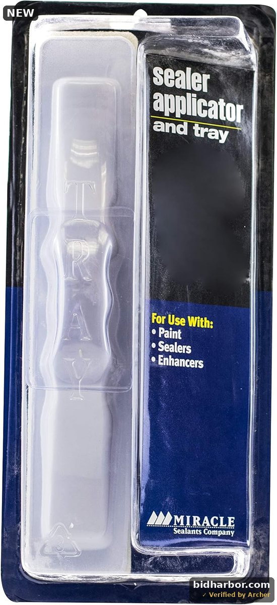 Miracle Sealants Sealer Applicator & Tray for Tile, Stone & Grout Sealers