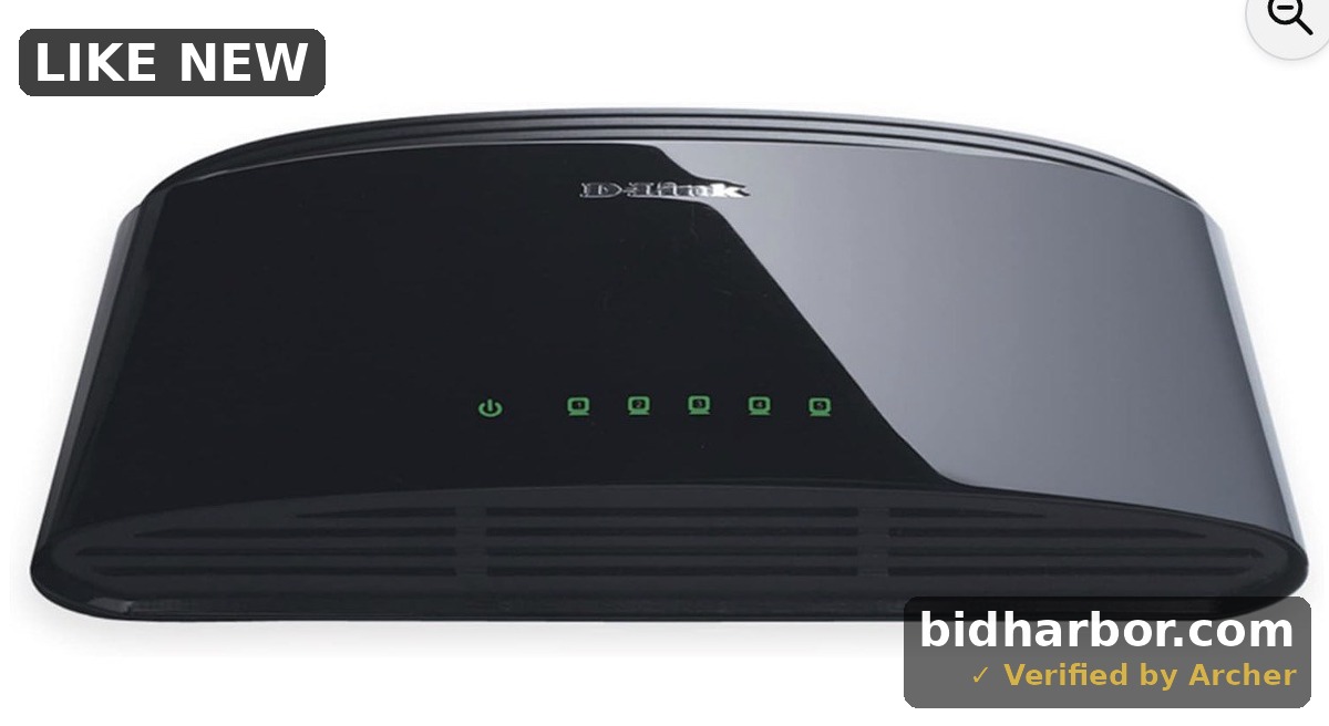 D-Link DES-1005E 5-Port 10/100 Desktop Switch
