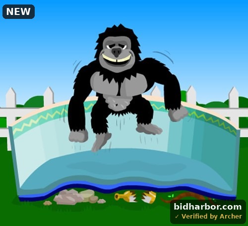 Blue Wave NL130 12' X 24' Oval Gorilla Bottom Floor Padding