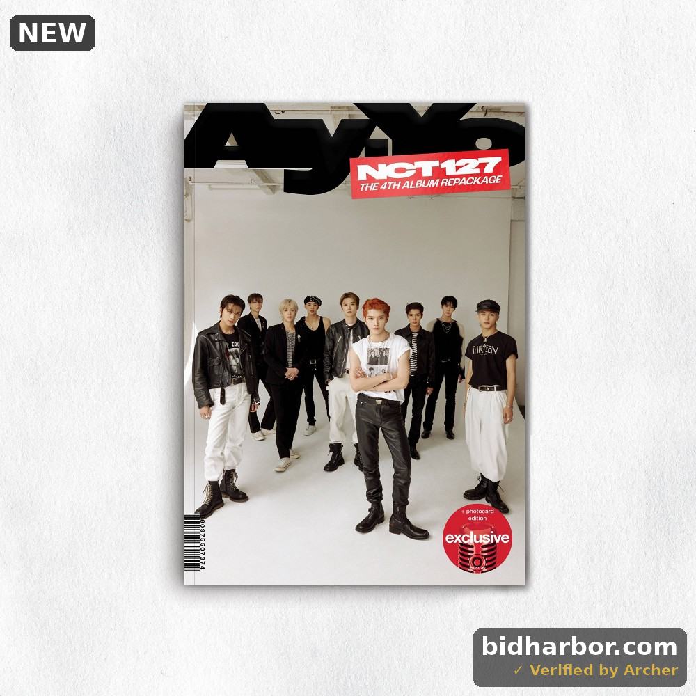NCT 127 'Ay-Yo' — 4th Album Repackage CD + Photobook (Target Exclusive)