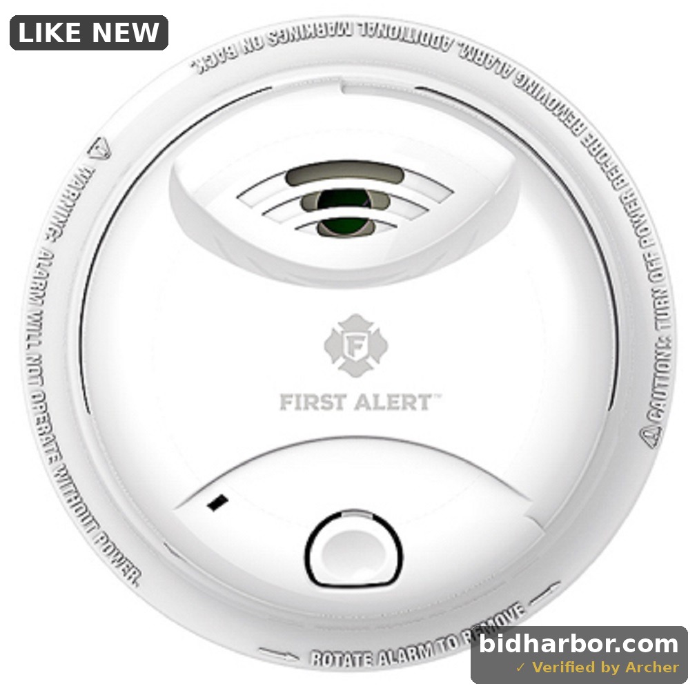 5034491 Battery Ionization Smoke Detector