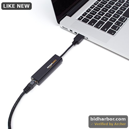 Basics USB 3.0 to 10/100/1000 Gigabit Ethernet Adapter