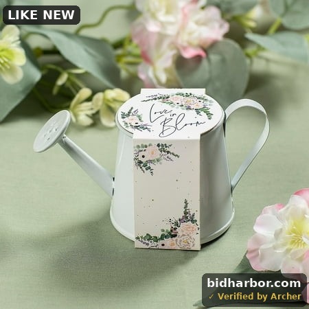 Fun Express Love in Bloom Mini Watering Can Cardstock Wrap - 12 Pc - Pack of 12