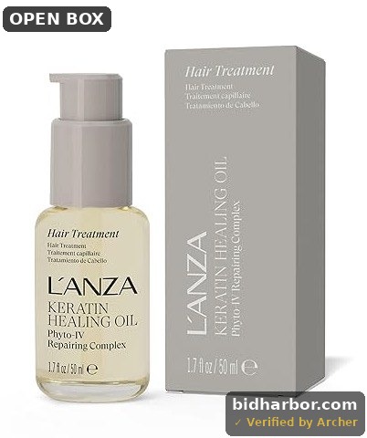 L’ANZA Kertain Healing Oil — Black