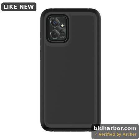Onn. Rugged Phone Case for Moto G POWER 5G (2023) - Black