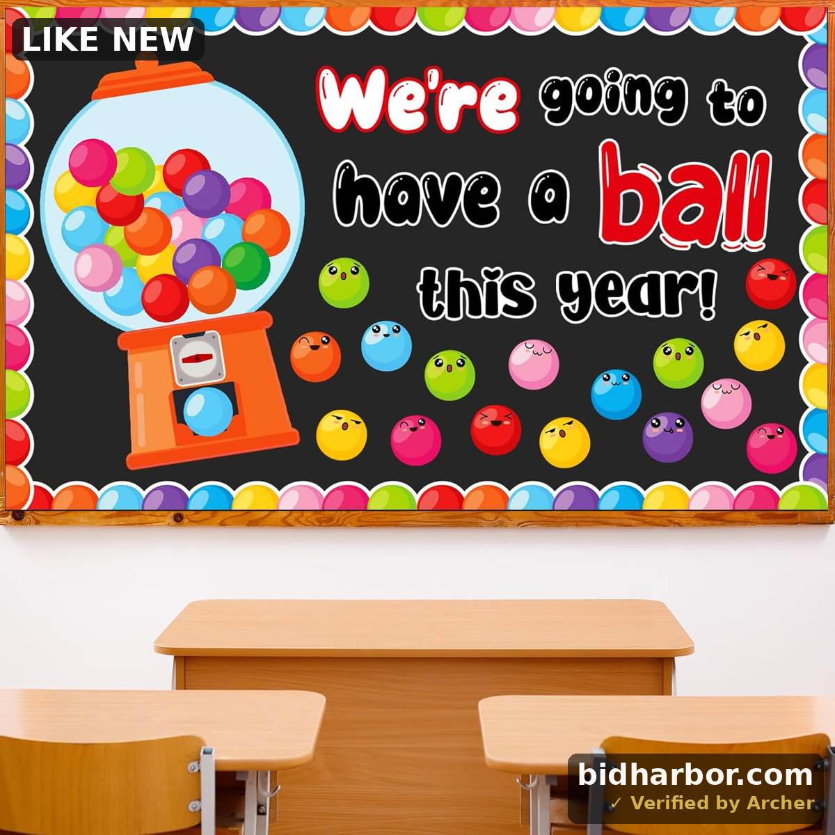 Motivational Bulletin Board Decorations, Colorful Back to School Classroom Decorations, Affirmation Station Bulletin Boards Decor, Vibrant Decoration for Elementary Middle Welcome Back to School