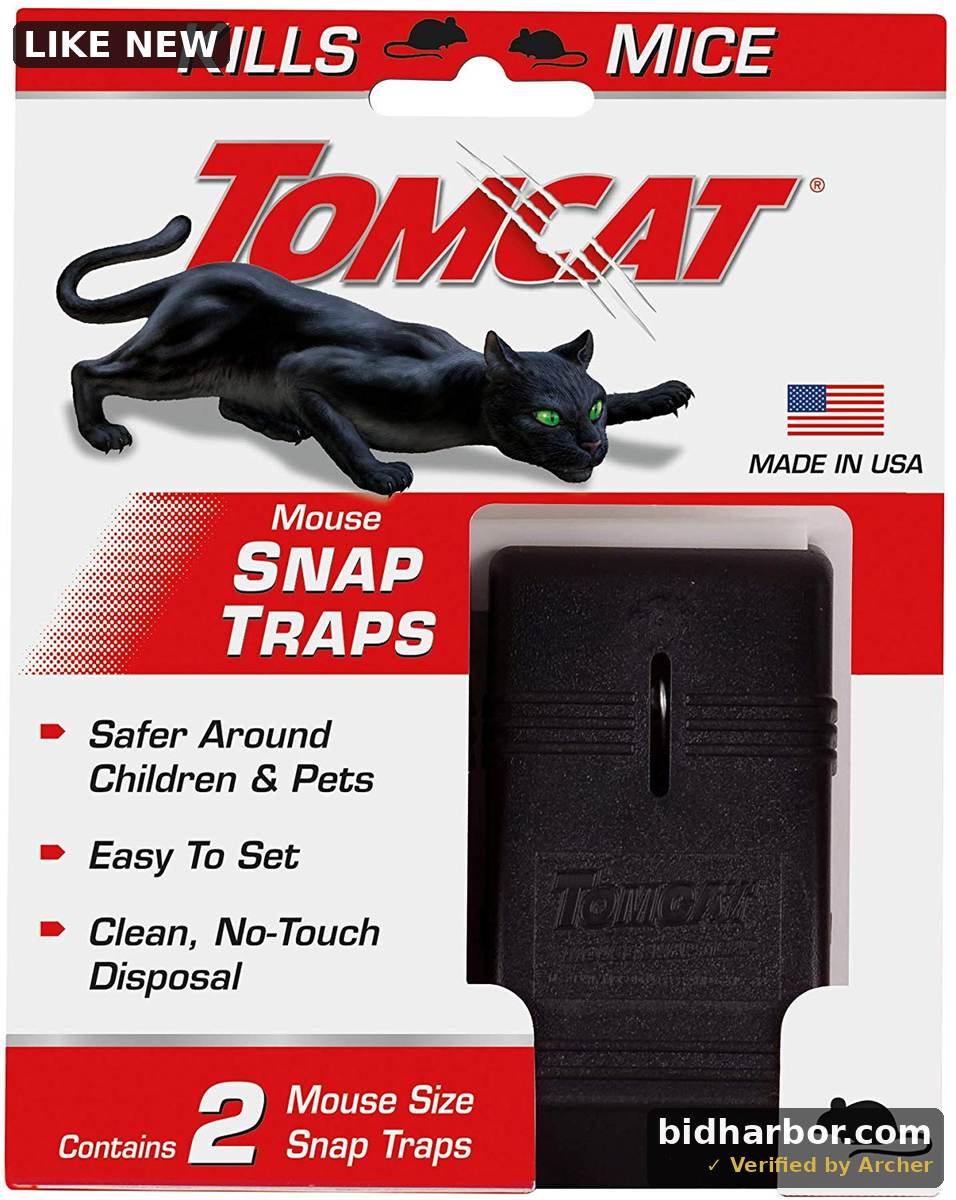 Tomcat Snap Trap for Mice 2 Pk - Pack of 2