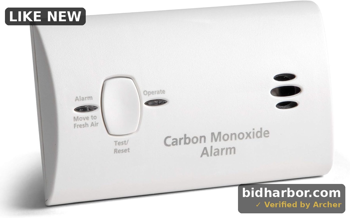 Kidde Carbon Monoxide Detector, Battery Powered CO Alarm with LEDs, Test-Reset Button, Low Battery Indicator, Portable
