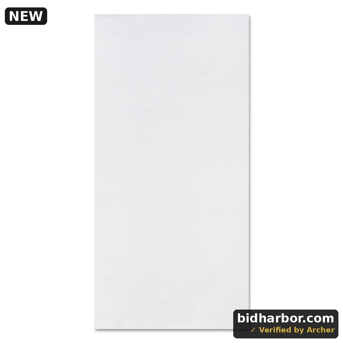 100 Pack - Hoffmaster FashnPoint 11.5 in. X 15.5 in. 1-Ply Guest Towels - White