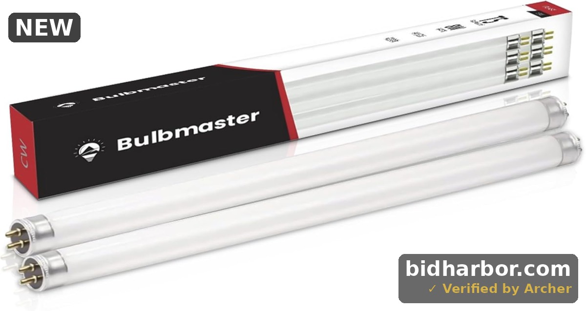 F8T5 CW Fluorescent Bulbs 12 Inch - F8 T5 8W Cool White 4100K Fluorescent 12" Under Cabinet Light Bulbs Linear T5 380 Lumens - Under The Counter Small Light Bulb - Pack of 2