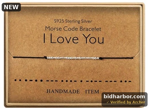 I LOVE YOU Morse Code Bracelet, Inspirational Bracelets Gifts, S925 Sterling Silver Beads on Silk Message Friendship, Gifts Jewelry, Birthday Gifts