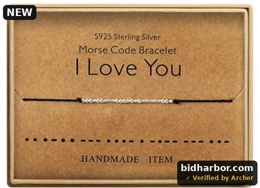 I LOVE YOU Morse Code Bracelet, Inspirational Bracelets Gifts, S925 Sterling Silver Beads on Silk Message Friendship, Gifts Jewelry, Birthday Gifts