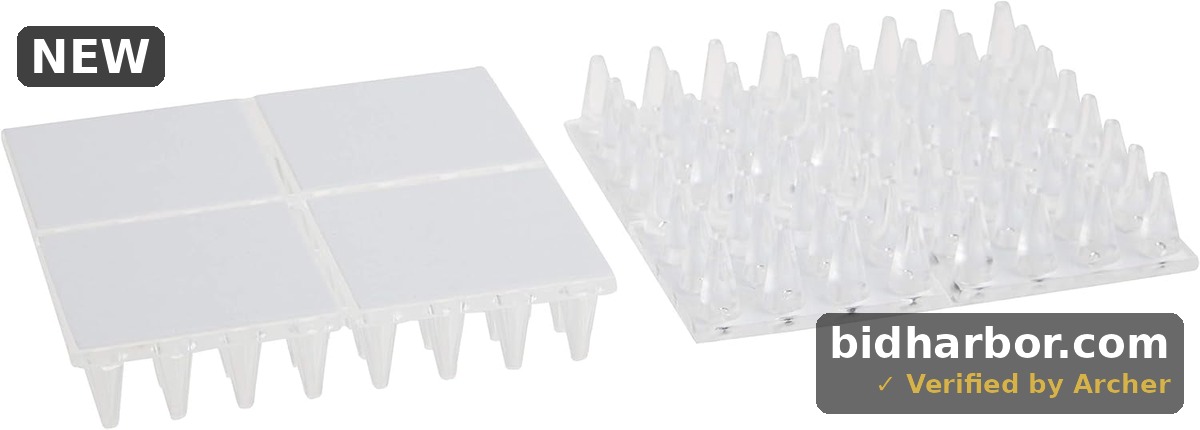 SoftTouch 2-Pack 4" Square Anti-Dent Carpet Protectors - 5/8" Height Spiked Pads for Deep Pile Carpets - Self-Stick Furniture Savers for Sofas & Heavy Furniture - Clear