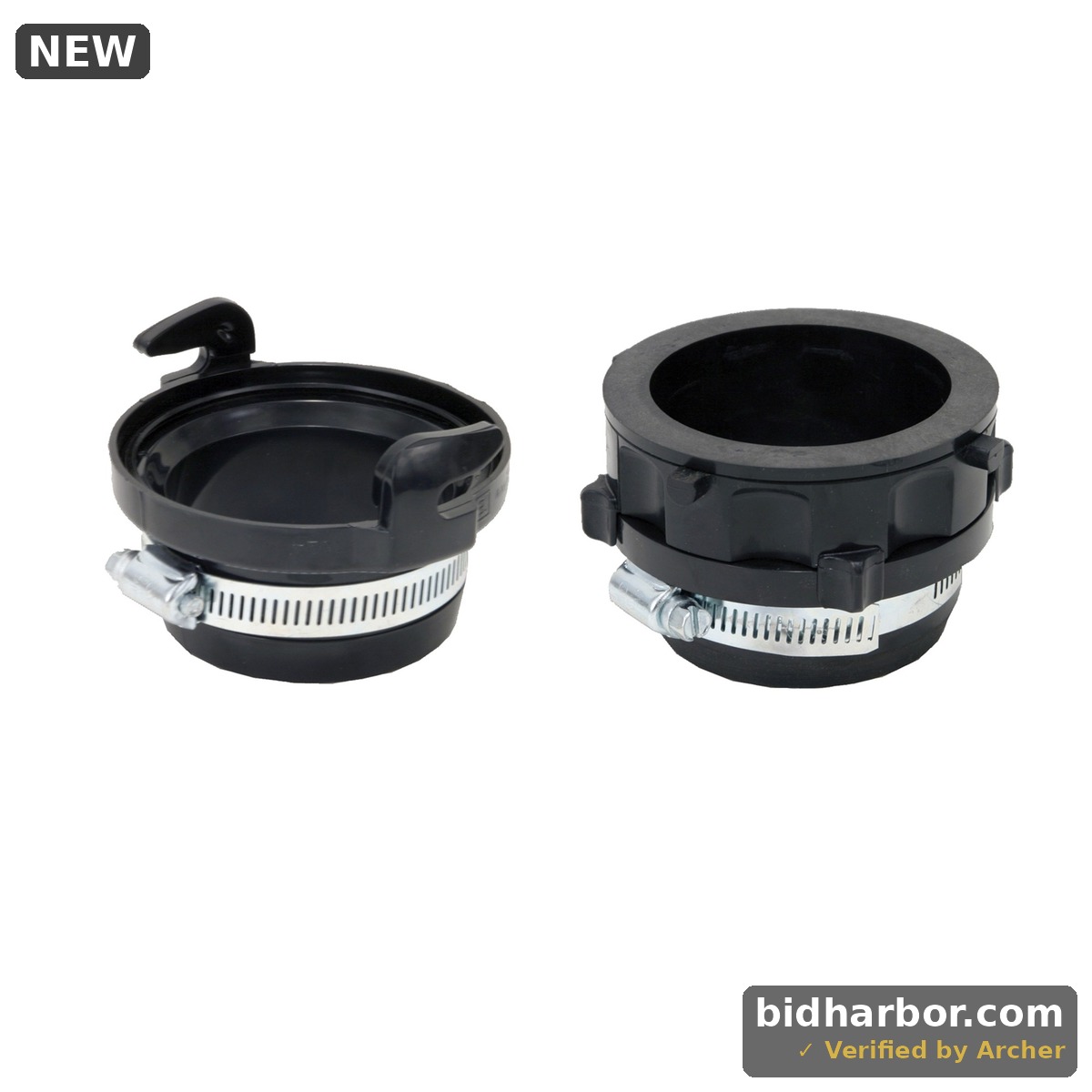 Valterra F02-2029VP Quick Connect System with Rotating Bayonet Fitting and Hose Clamps