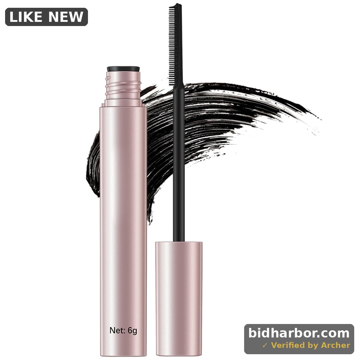 GMaxit Black Tubing Curling Mascara, Waterproof and Sweatproof, Long-Lasting Smudge-Free