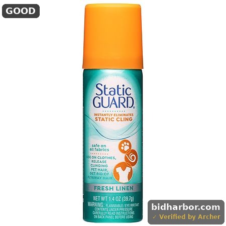 Static Guard Anti-Static Spray - 1.4 Oz