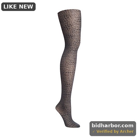 3 Pack - Hanes Animal Print 1 Pair Tights, Tall , Black