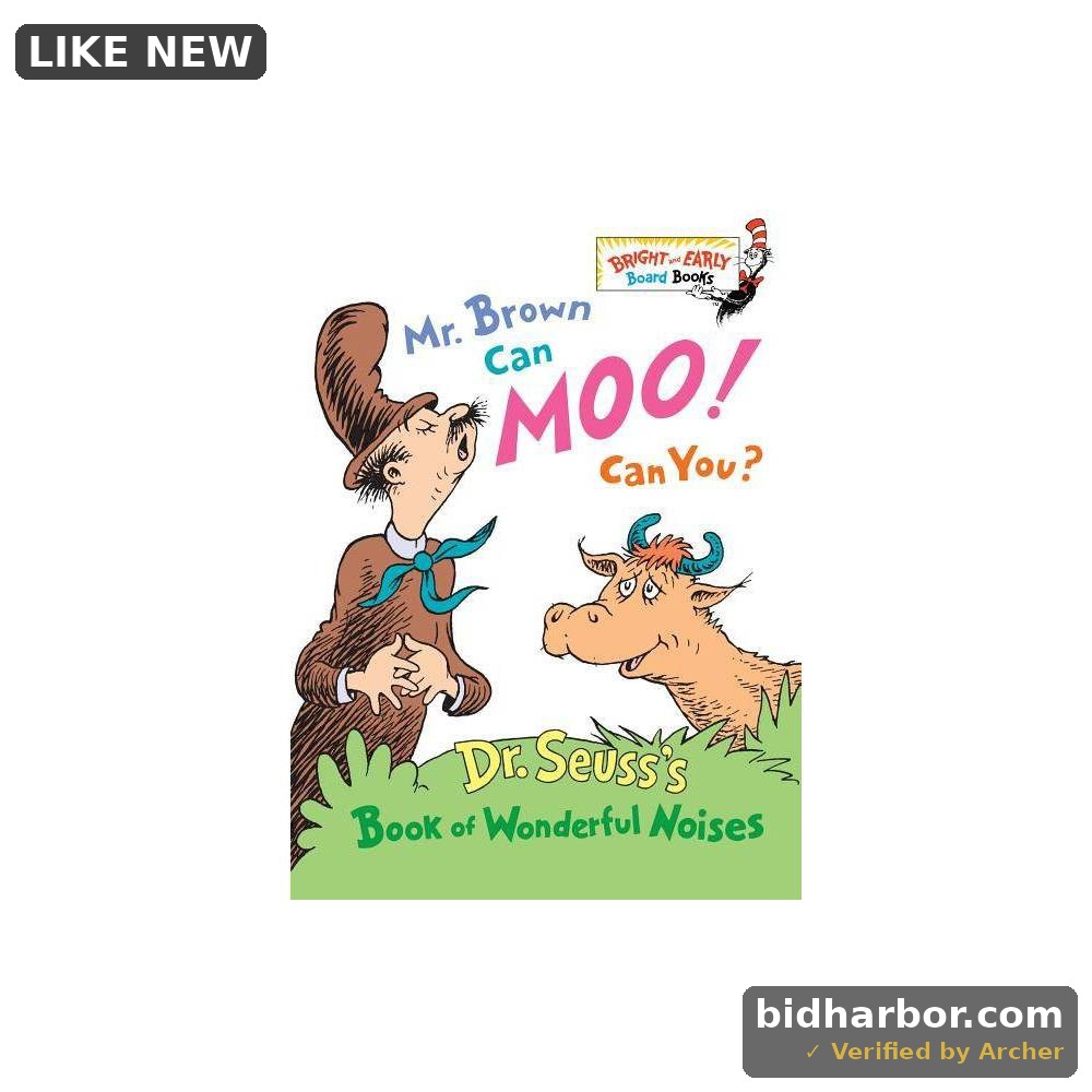 Mr. Brown Can Moo! Can You?: Dr. Seuss S Book of Wonderful Noises (Board Book)