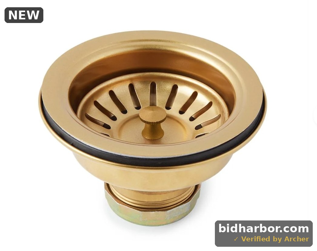 Elkay LK99FC Deluxe Drain 3-1/2 Type 304 Stainless Steel Body for Fireclay Sinks