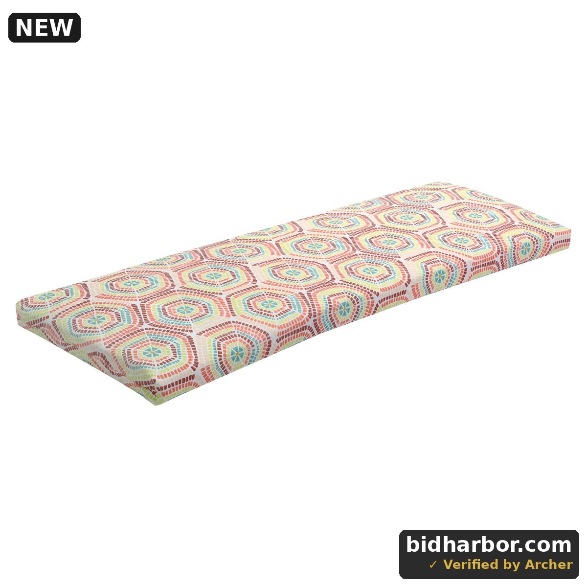 Decor Therapy Outdoor Bench Cushion, 46.6 x 17.5 x 3 in.