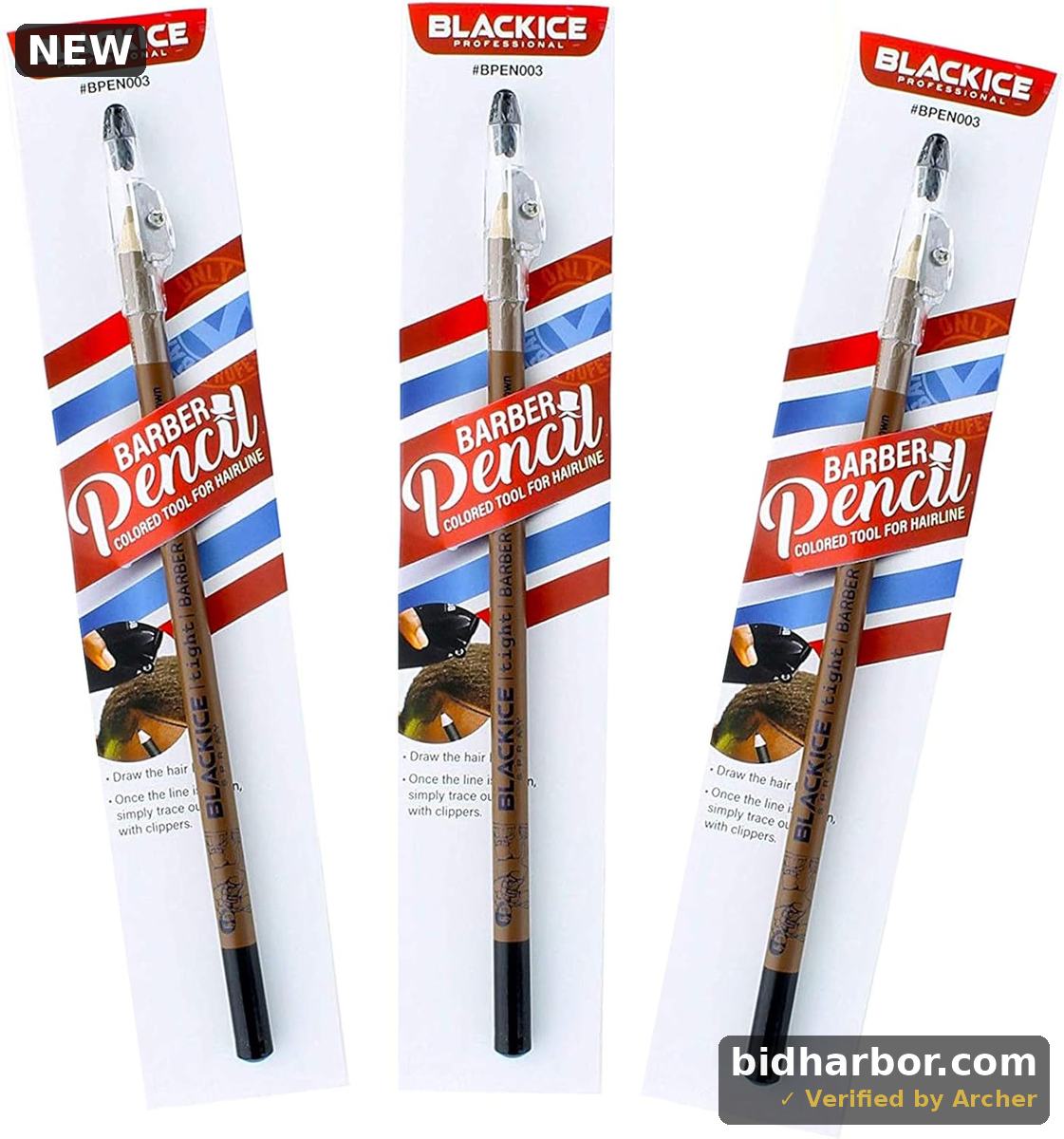 Black Ice Spray Barber Pencil