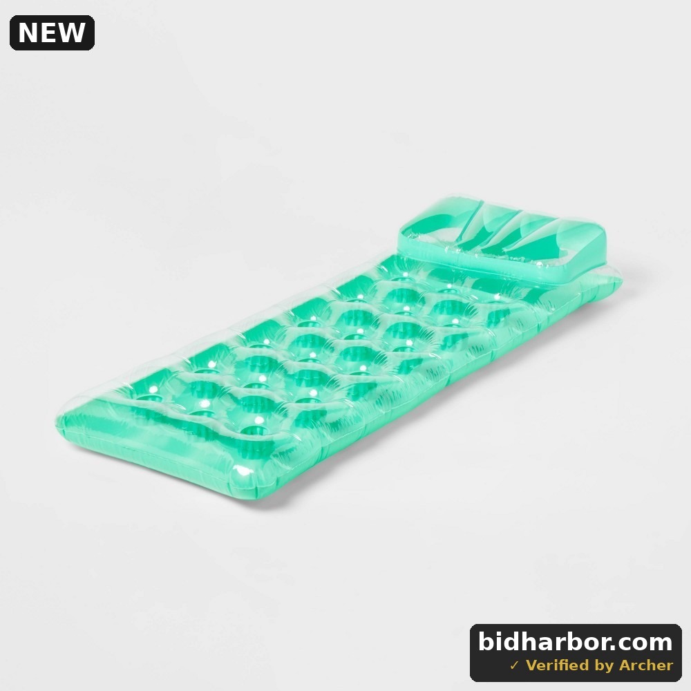 Inflatable Pocket Pool Lounge - 5 -9 - Jade