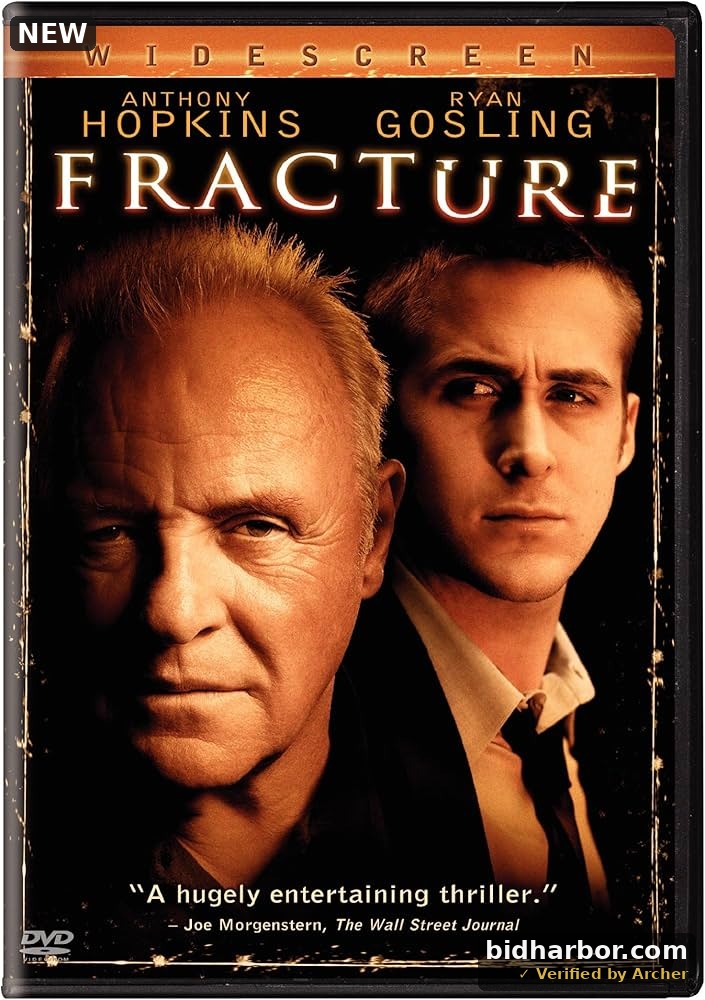 Fracture (2007) DVD, Anthony Hopkins and Ryan Gosling