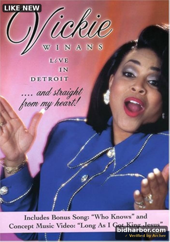 Vickie Winans: Video Collection (dvd Very Good)