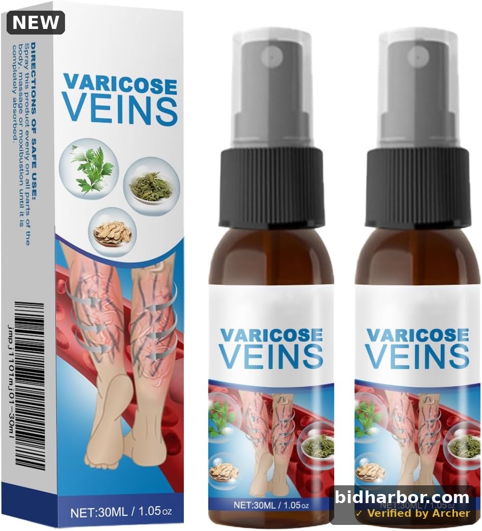 Leg & Vein Care Spray — 30ml, 2-Pack