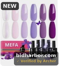 Neon Gel Nail Polish Set — 6 Bright Colors, Soak-Off