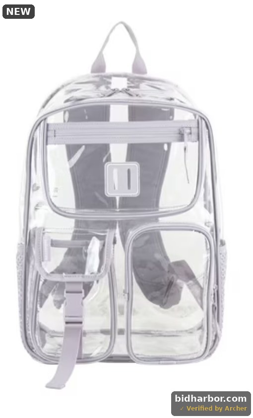 Eastsport Pro Cargo Clear 17" Backpack